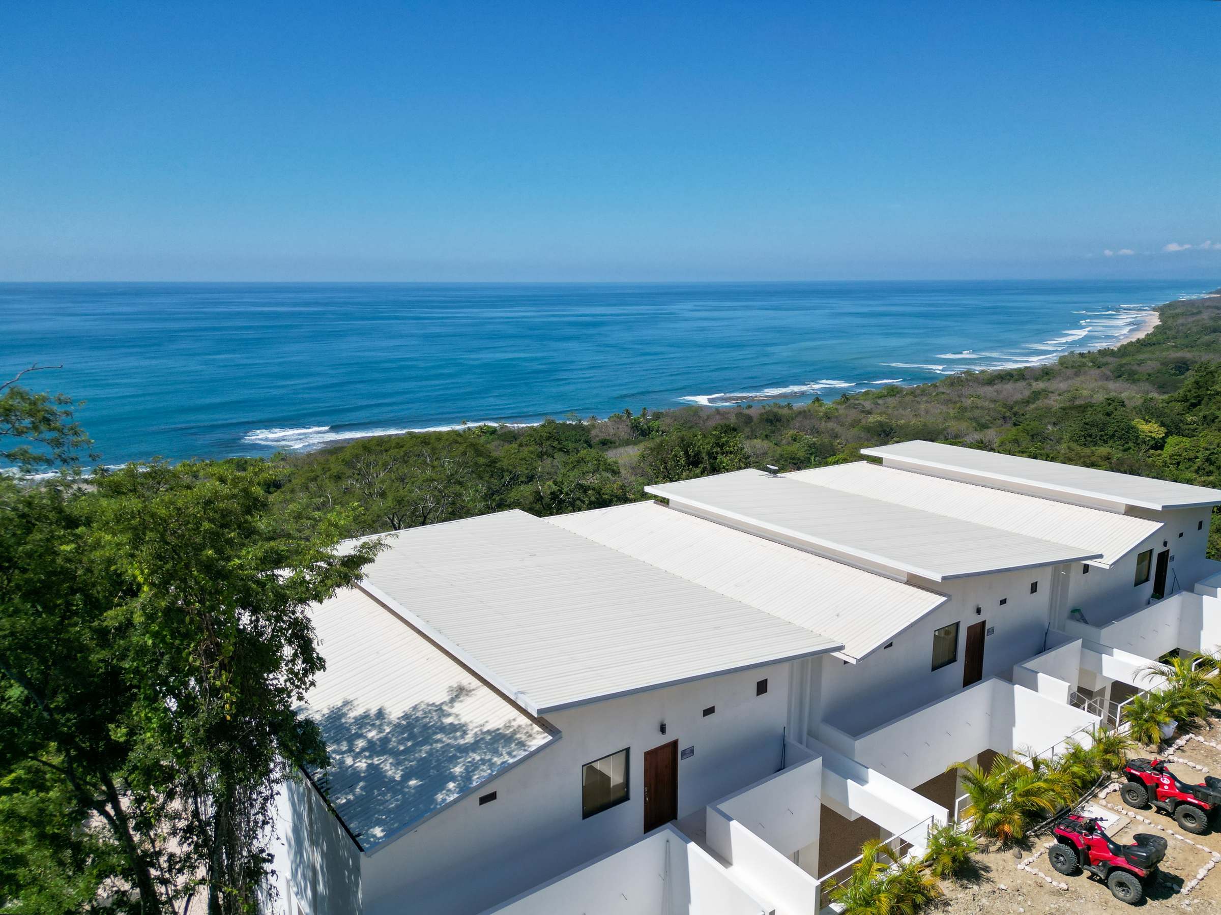 Les Roches above the Pacific — Santa Teresa.